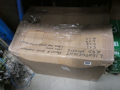 Lot 3323 - Box of University of Bristol full zip hooded...