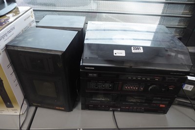 Lot 2391 - Toshiba Stereo Sound System Model Number SL8...