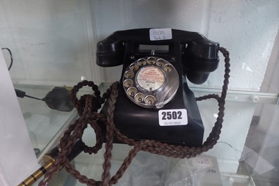 Lot 2502 - Vintage home telephone