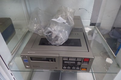 Lot 2503 - Sony portable video cassette recorder SLF1UB