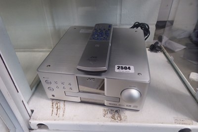 Lot 2504 - JVC EXP1 compact DVD player with remote control
