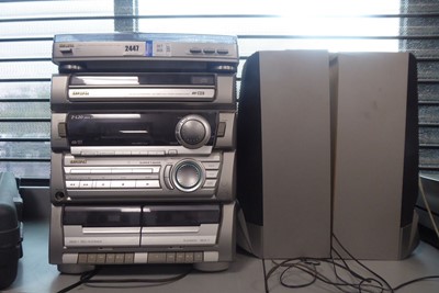 Lot 2447 - Aiwa Stereo System. Waffle number: ZL20...