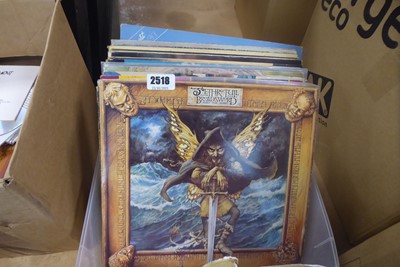 Lot 2518 - Box containing various vinyl records including...