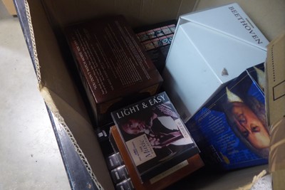Lot 2522 - 2 boxes containing various CD's etc.