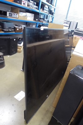 Lot 2528 - Hisense 100" TV with broken screen, for spares...