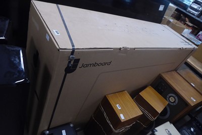 Lot 2529 - Boxed Jam Board display and wall mount for...
