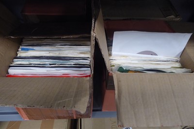 Lot 2450 - 4 boxes containing various vinyl singles