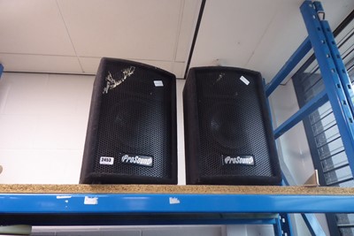 Lot 2453 - A pair of Prosound speakers