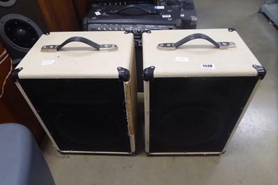 Lot 2538 - Pair of ES40 speakers