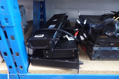 Lot 2463 - Alesis 3630 compressor along with a 482 sonic...