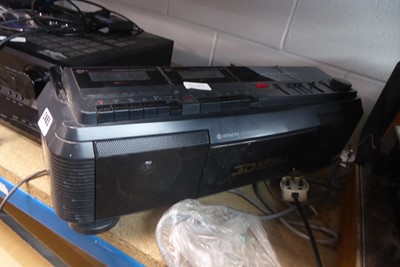 Lot 2465 - Hitachi portable radio casette recorder