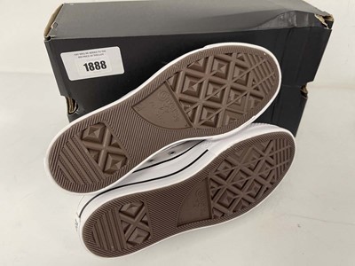 Lot 1888 - Converse chuck taylor lift OX platform...