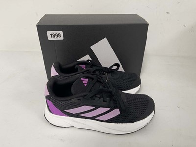 Lot Adidas children's duramo sl trainers in black...