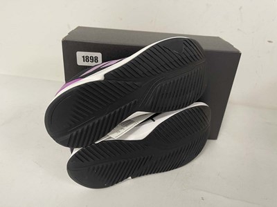 Lot 1898 - Adidas children's duramo sl trainers in black...