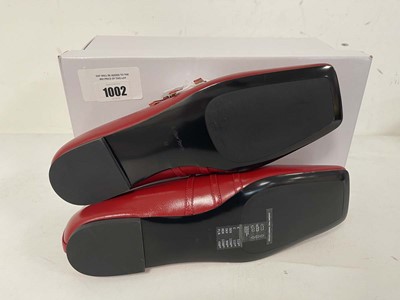 Lot & Other Stories ballerina shoes in bright red...