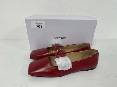 Lot & Other Stories ballerina shoes in bright red...