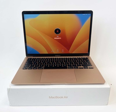 Lot MacBook Air 13" 2020 A2337 Gold laptop with M1...