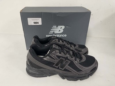 Lot New Balance running trainers in black size UK7...