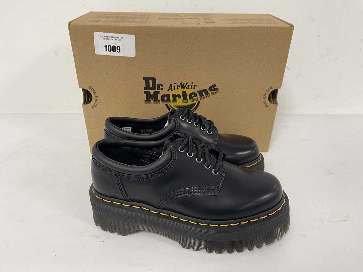 Lot Dr Martens 8053 quad shoes in black size UK4 -...