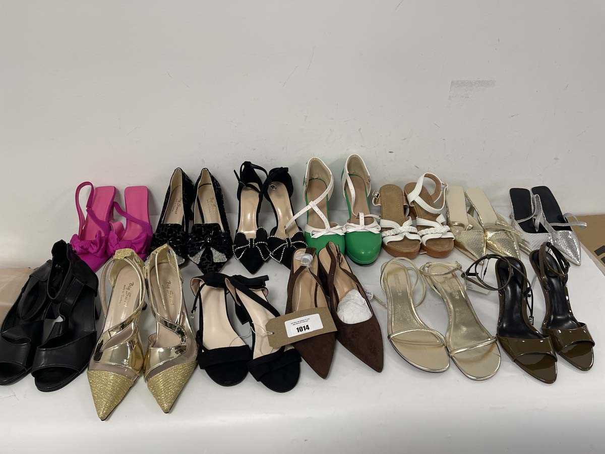 Lot 13x Pairs of High Heels in various styles to...