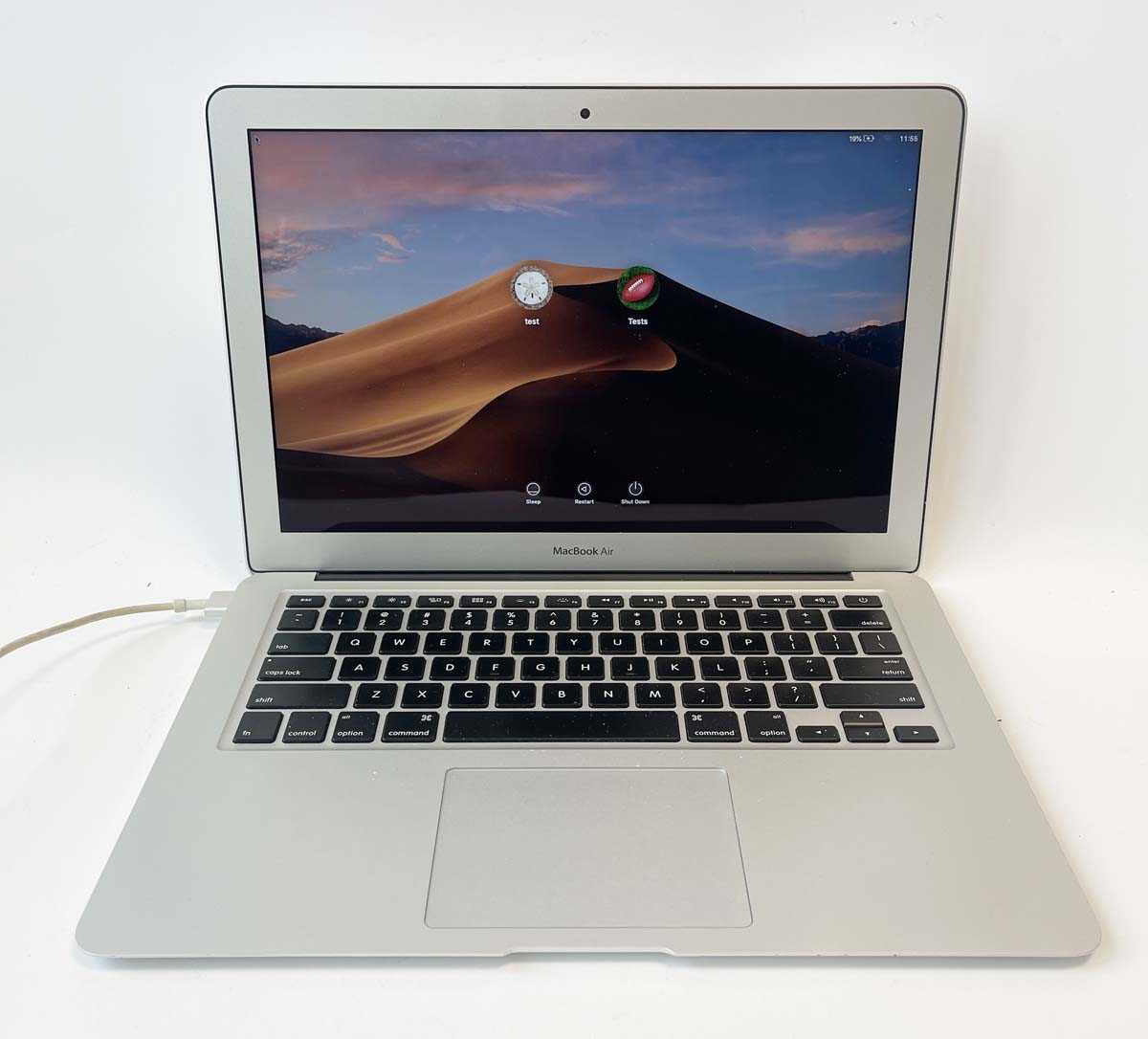 Lot MacBook Air 13" 2015 A1466 Silver laptop with...