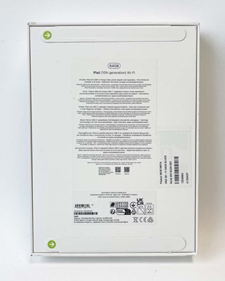 Lot *Sealed* iPad 11" 10th Gen A2696 64GB Silver