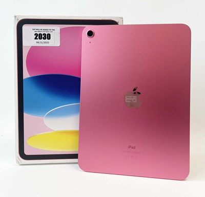 Lot iPad 11" 10th Gen A2696 64GB Pink with box and...
