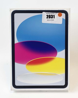 Lot iPad 11" 10th Gen A2696 64GB Blue with box and...