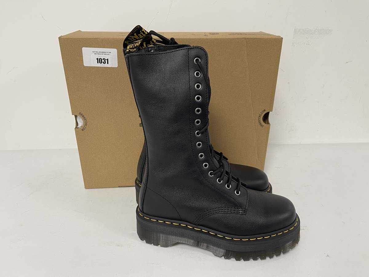 Lot Dr Martens 1B99 quad boots in black size UK7 -...