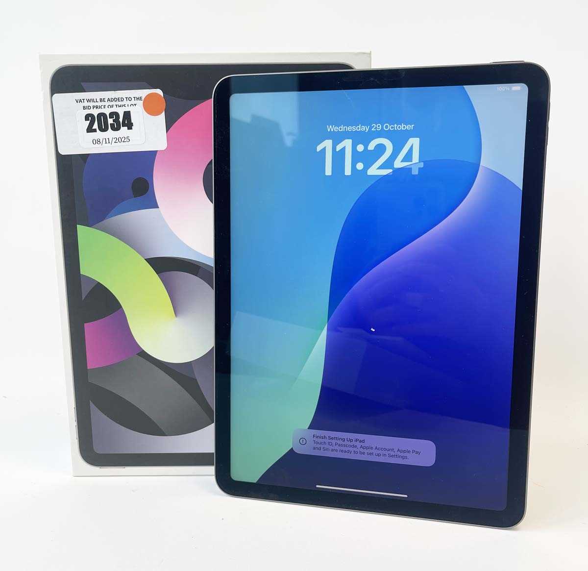 Lot iPad Air 4th Gen A2316 64GB Space Grey with...