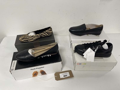Lot 4x Boxed pairs of shoes to include Mint Velvet...