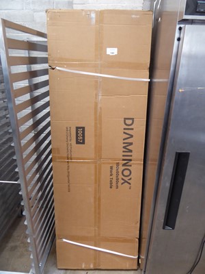 Lot 743 - Diaminox 180cm stainless steel table
