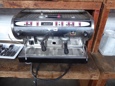 Lot 755 - Marisa coffee machine with 2 group heads