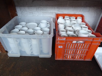 Lot 756 - 2 boxes containing an assortment of stackable...