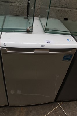 Lot 793 - 55cm Beko under counter single door fridge