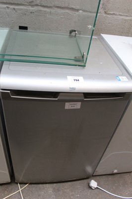 Lot 794 - 55cm Beko under counter single door fridge