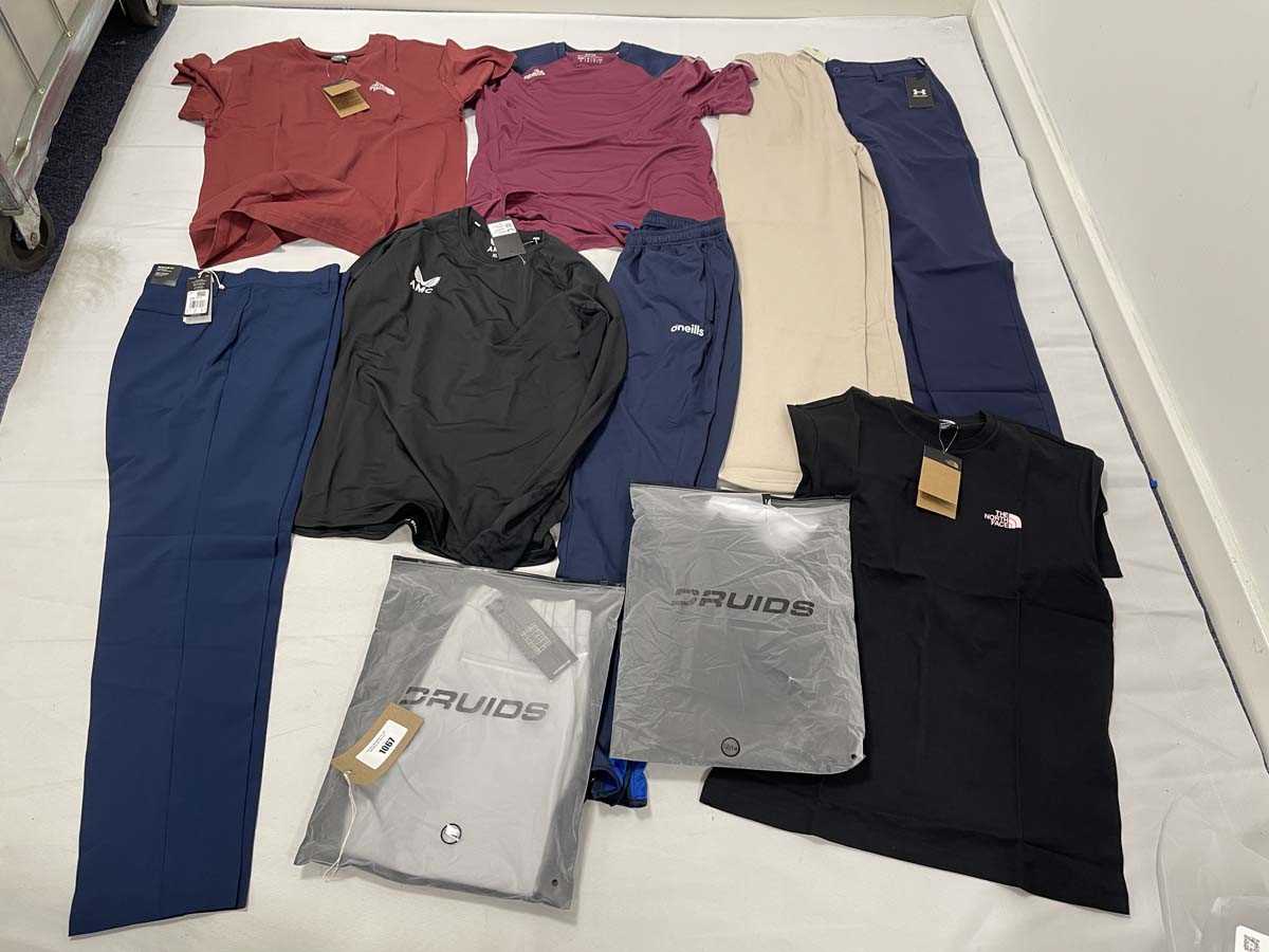 Lot Selection of sportswear to include Druids,...