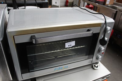 Lot 835 - Adexa bench top oven