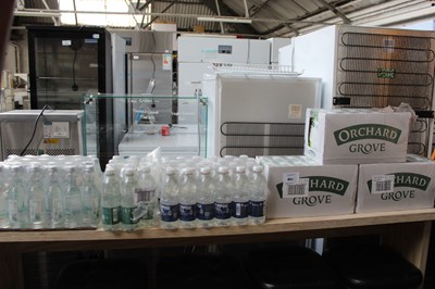 Lot 851 - A range of cartons of apple juice and bottled...