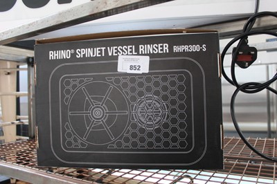 Lot 852 - Rhino spin jet rinser