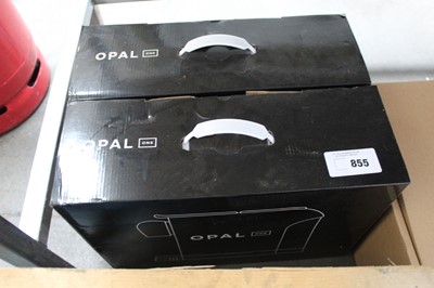 Lot 855 - 2 Opal One capsule coffee machines