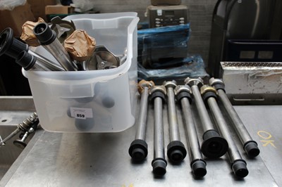 Lot 859 - Large number of stick blender sticks