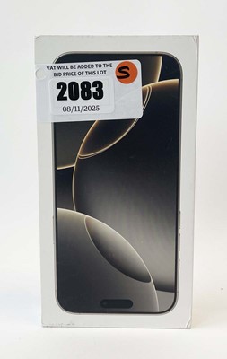Lot *Sealed* iPhone 16 Pro Max 512GB Natural Titanium