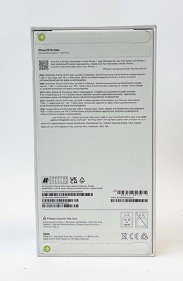 Lot *Sealed* iPhone 16 Pro Max 512GB Natural Titanium