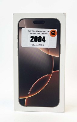 Lot *Sealed* iPhone 16 Pro Max 256GB Desert Titanium