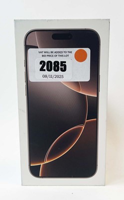 Lot iPhone 16 Pro Max 512GB Desert Titanium with...