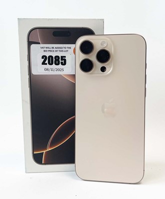 Lot iPhone 16 Pro Max 512GB Desert Titanium with...