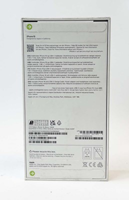 Lot *Sealed* iPhone 16 128GB Black