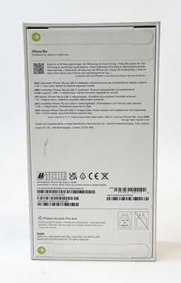 Lot *Sealed* iPhone 16e 128GB Black