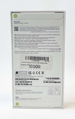 Lot *Sealed* iPhone 16e 128GB Black